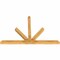 Ekena Millwork Saratoga Rough Sawn Timber Gable Bracket, Western Red Cedar, 84"W x 56"H x 4"D x 4"F, 16/12 Pitch GBW084X56X0404SAR00RWR - alternate 4